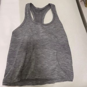 Gray Lululemon tank top